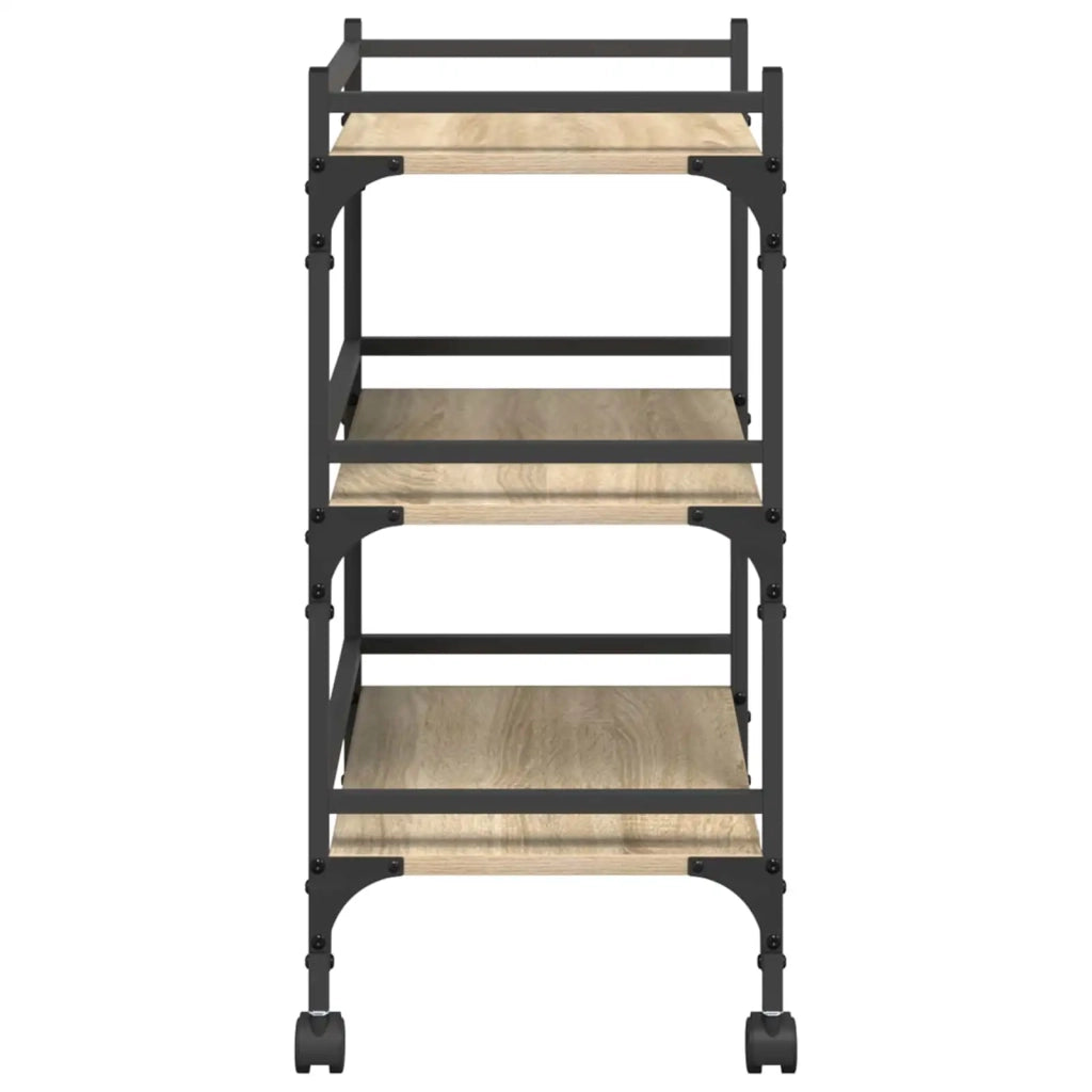 Carrello da Cucina Rovere Sonoma 50 x 35 x 75,5 cm CFW5964639
