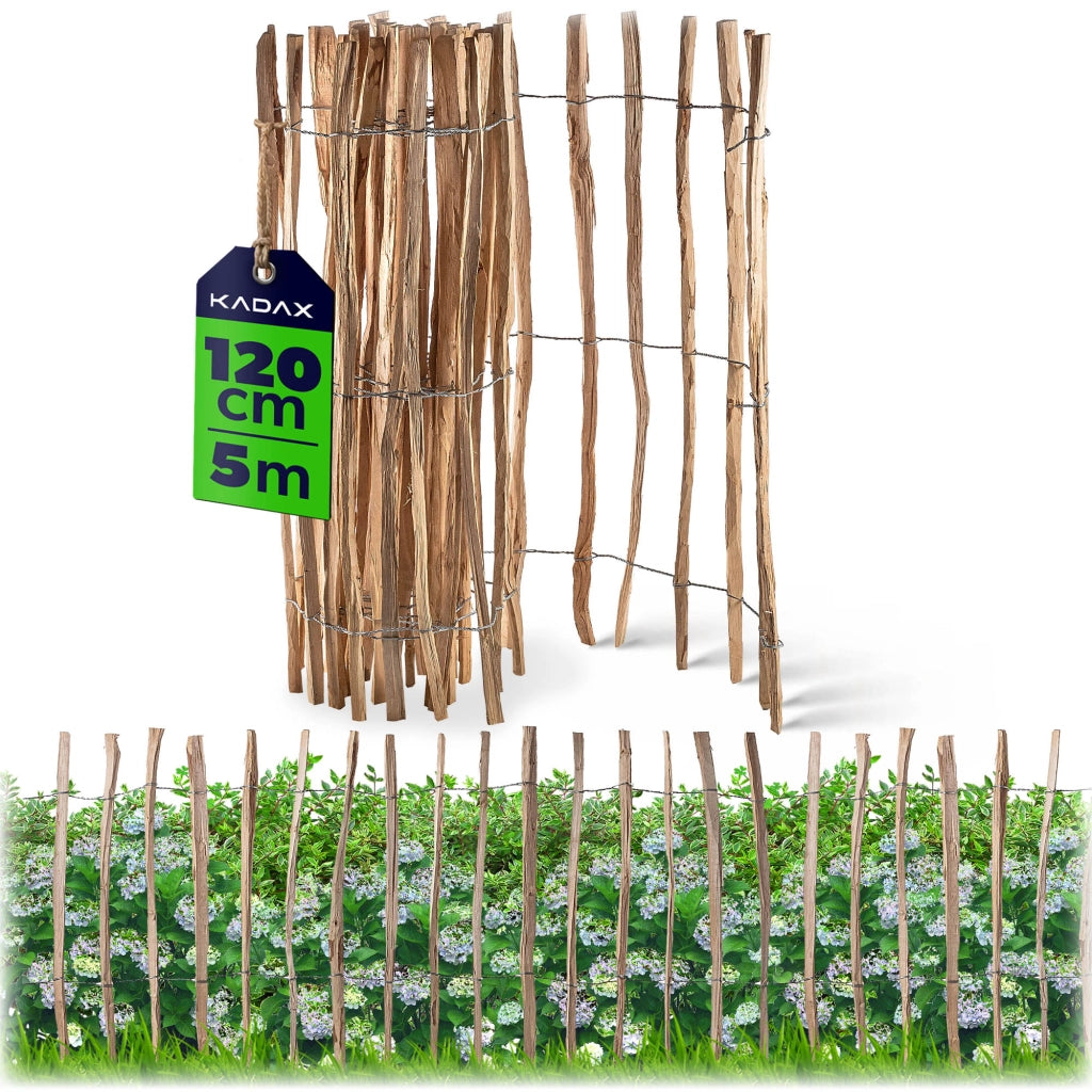 Recinzione protettiva avvolgibile KADAX Hazel Stacket Fence 500x120 7-9cm