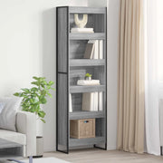 Armadio per Libri 2 pcs Grigio Sonoma 60 x 30 x 189,5 cm 3403001