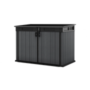 Box Porta Attrezzi da Esterno Cortina Mega EVOTECH+ 2020L 190,5x109,3x132,5 - Grigio effetto legno - Keter