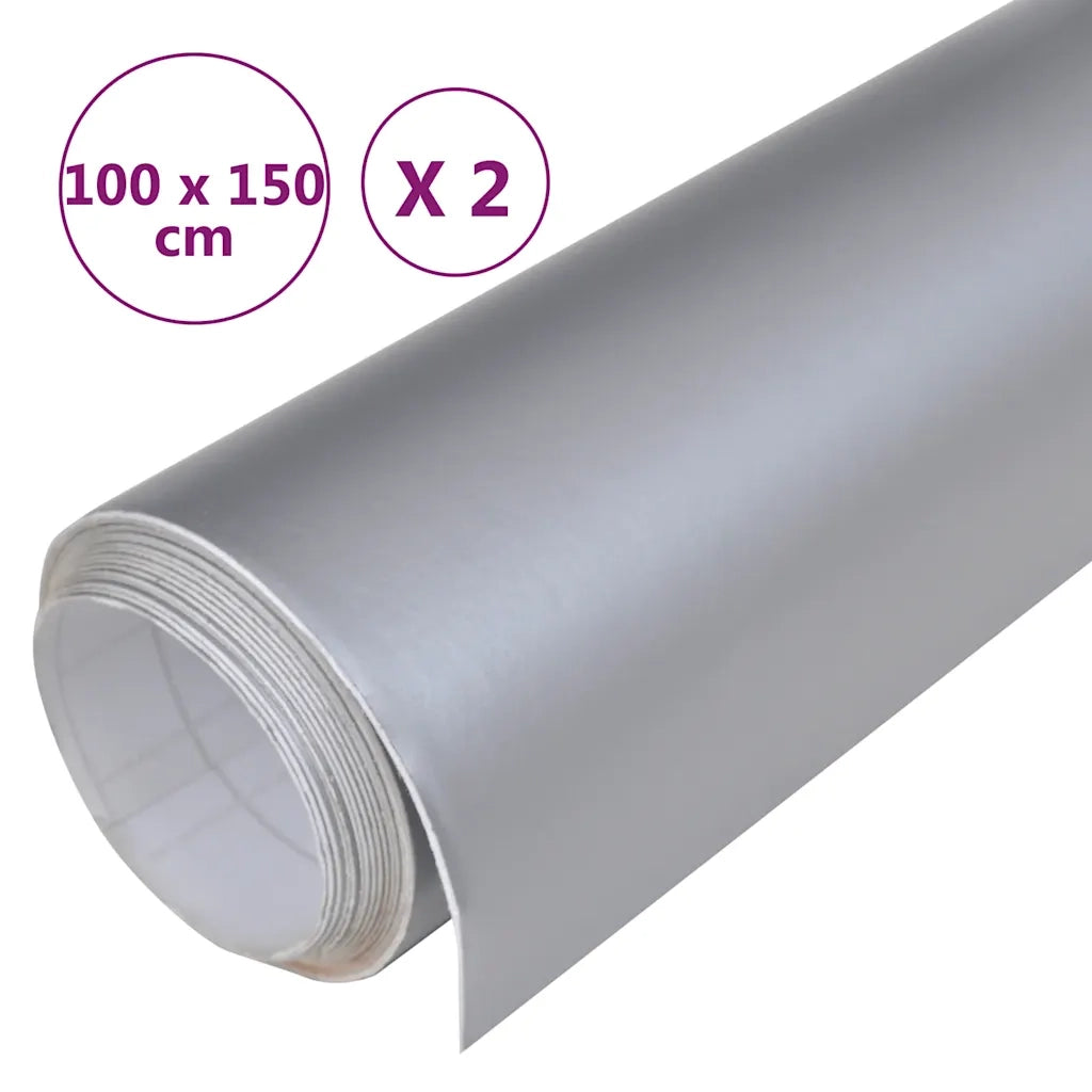 Pellicole per Auto 2pz Argento Opaco 100x150cm