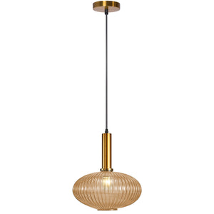 Lampada Da Soffitto Pensile Di Vetro Arancione APP464-1CP