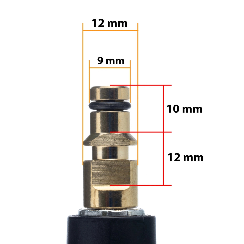 Tubo Alta Pressione 15m di Ricambio compatibile con Idropulitrice Kärcher K2–K7 – Click Connect, Nylon, 200 Bar, 60°C