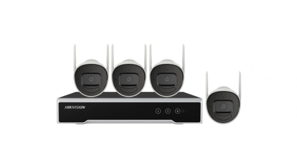 Hikvision  NK44W0H-1T(WD) Kit Telecamere di sorveglianza 4 Mpx 4 Canali wireless Senza Fili P2P Cloud