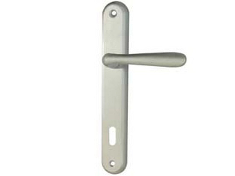 1paio maniglia karol placca zama finitura ottone cromo satinato mm90 foro cod:ferx.fer146951