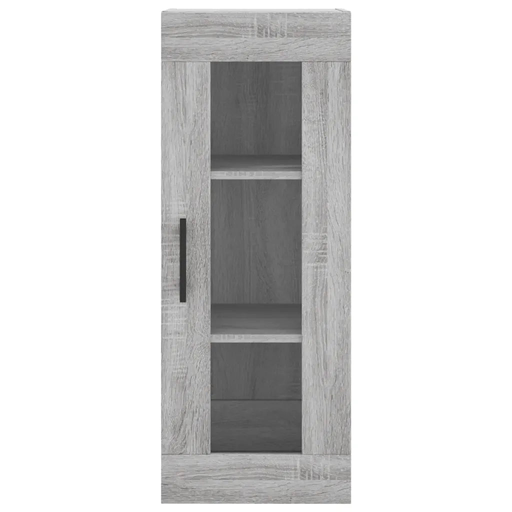 Credenza Grigio Sonoma 34,5x34x180 cm in Legno Multistrato 3199199