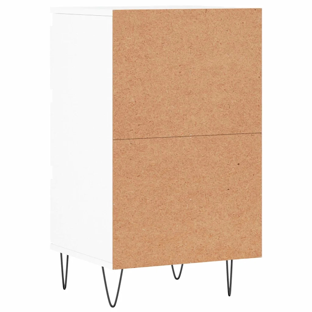 Credenza | Madia | Buffet da pranzo | Armadio da pranzo Bianca 40x35x70 cm in Legno Multistrato