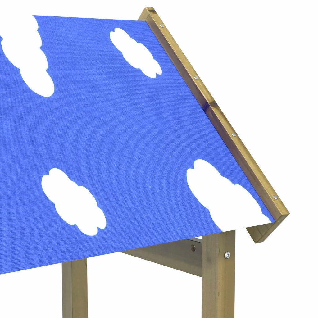 Torre da Gioco Marrone Legno Impregnato Solido