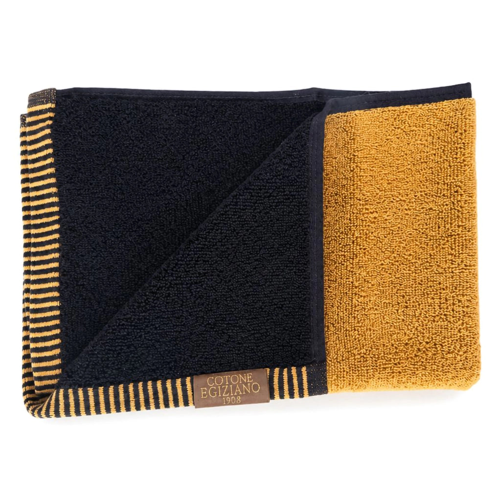 Sazalo, Telo Bagno 100% Cotone Reversibile, Nero