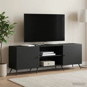 Mobile TV Nero 150 x 31 x 50 cm Legno ingegnerizzato 895606