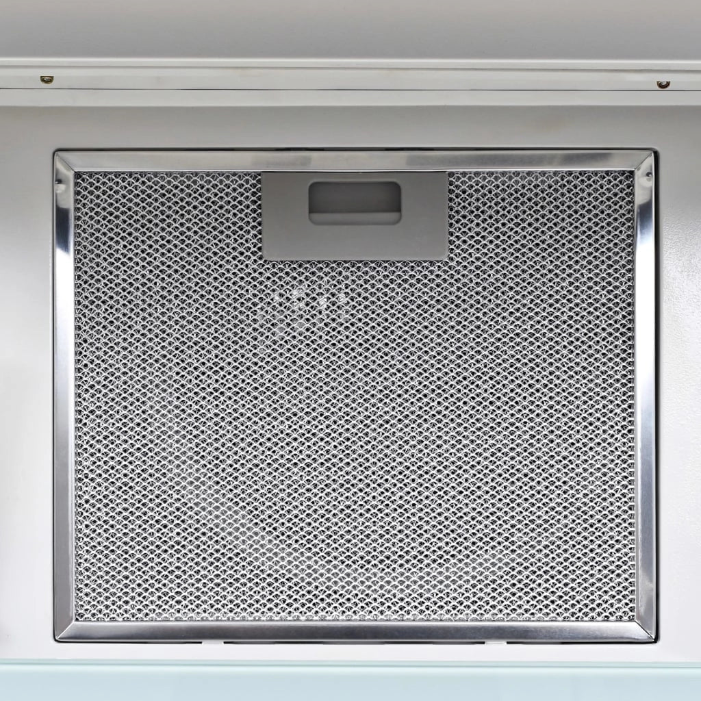 Cappa aspirante a parete in acciaio inox 756 m³/h 90 cm bianco 02_0005852