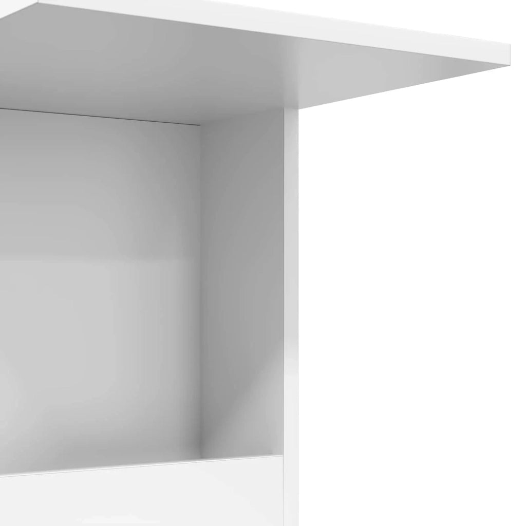 Tavolo laterale | Tavolino Bianco 40 x 35 x 60 cm Legno multistrato