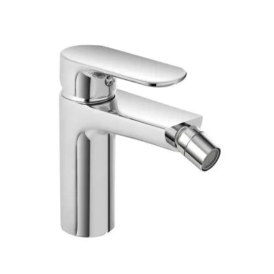Set miscelatori lavabo e bidet Kreo in ottone con piletta click clack
