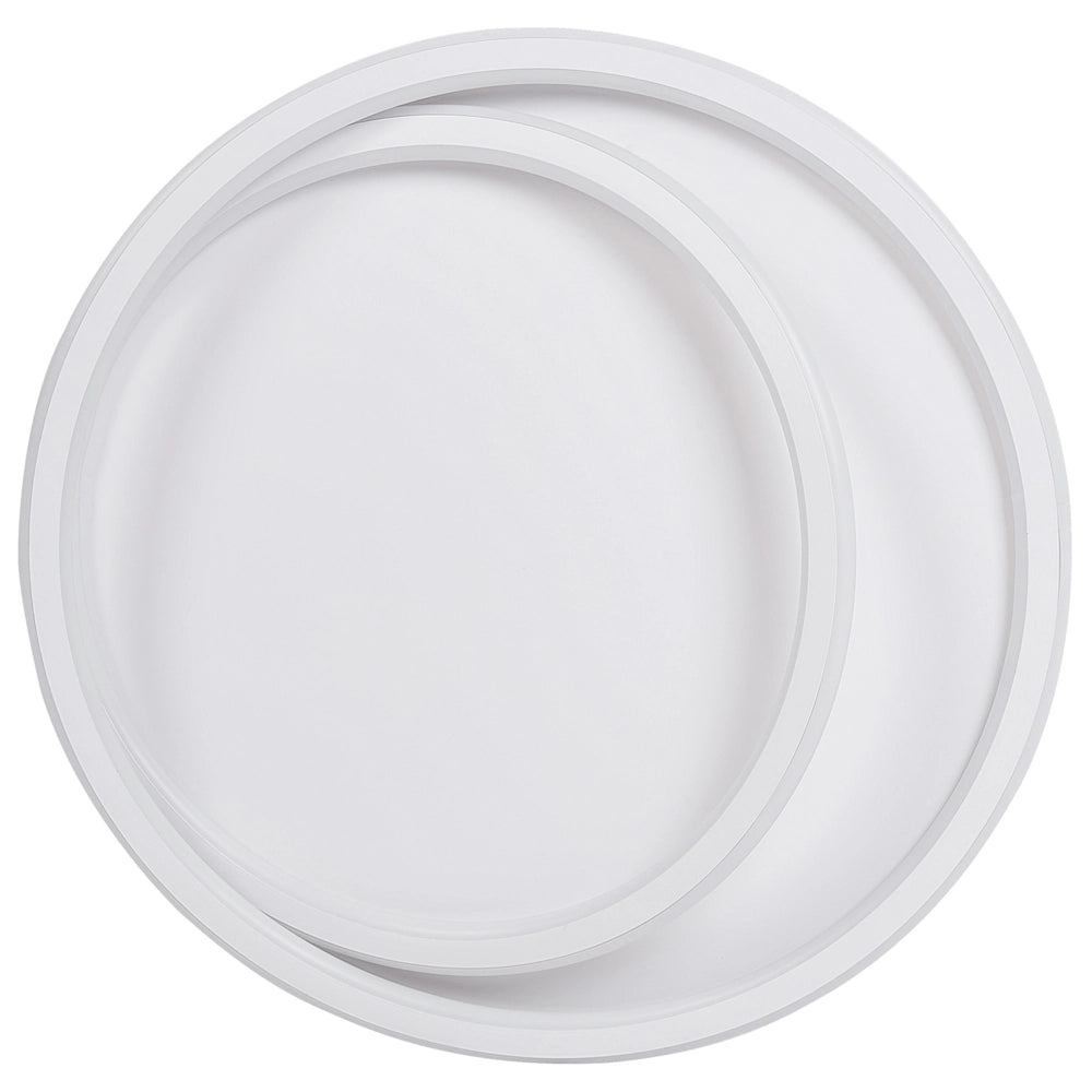 Lampada da soffitto Forma rotonda con paralume acrilico bianco per l'illuminazione d'accento di design della stanza