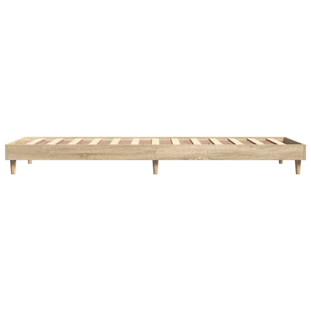 Giroletto senza Materasso Rovere Sonoma 75x190 cm in Truciolato 832104