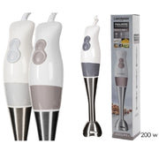 Trade Shop - Frullatore A Immersione Mix Plus 2 Velocità 200w Funzione Pulse Lame In Acciaio -