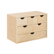 CASSETTIERA MINI 6 CASSETTI 40X20XH28 CM- ASTIGARRAGA KIT LINE- 1,0 pz