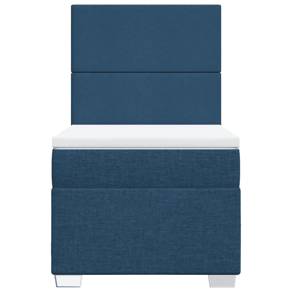 Giroletto a Molle con Materasso Blu 80x200 cm inTessuto 3290314