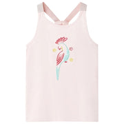 Canotta da Bambina Rosa Tenue 92