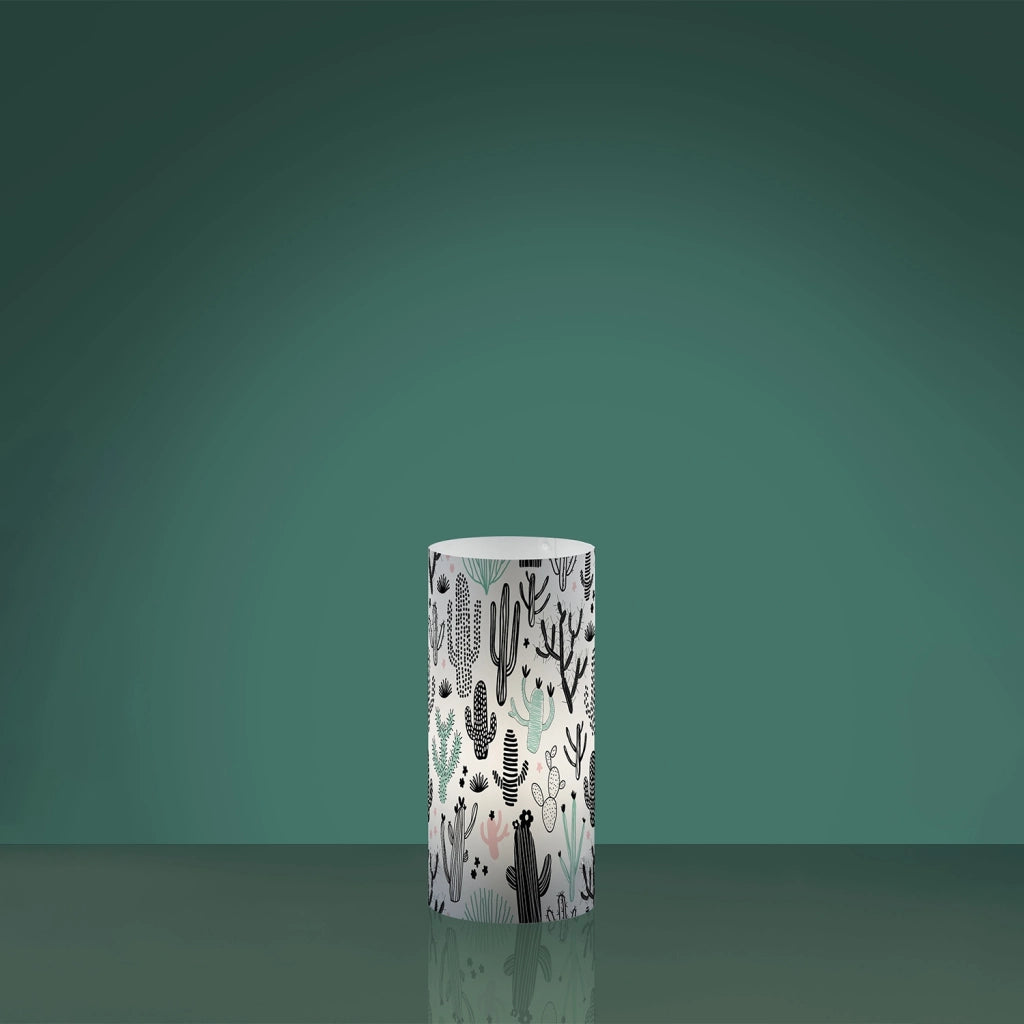 Lampada Da Scrivania Moderna Decolight Polilux ® Grafica Cactus 1 Luce E27
