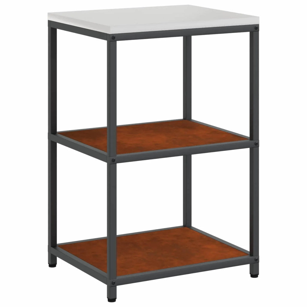 Set di Stoccaggio per Cucina con lo scaffale 2 pcs Ruggine 3392693