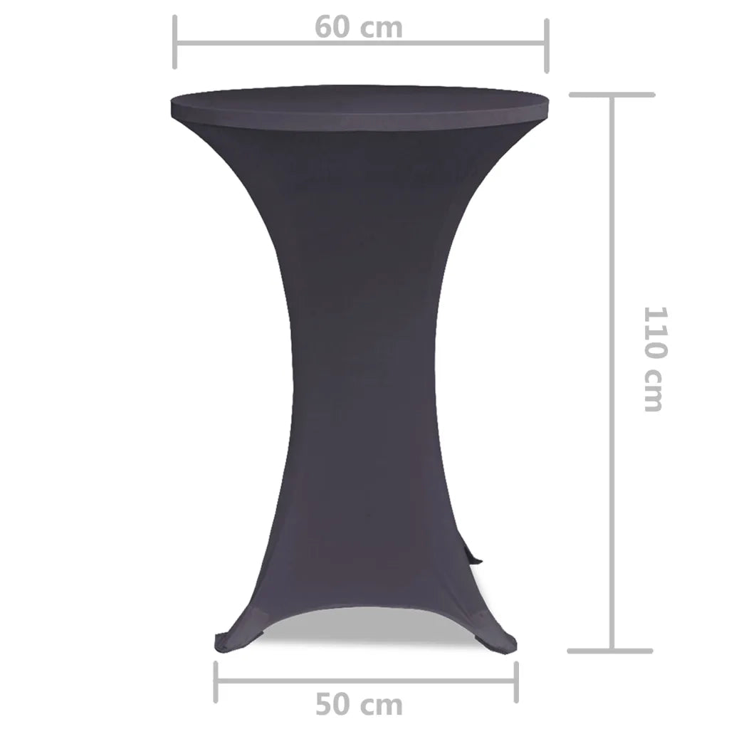 Copertura Elastica per Tavolo 60 cm Antracite CFW4830669