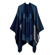 Sciarpa da donna in jacquard con filo d'argento