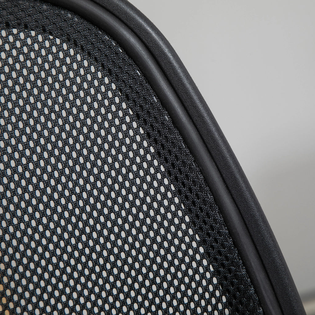 Sedia da Ufficio con Poggiapiedi e Rotelle Regolabile in Altezza ¨C Zephmum ¨C Mesh Grigio