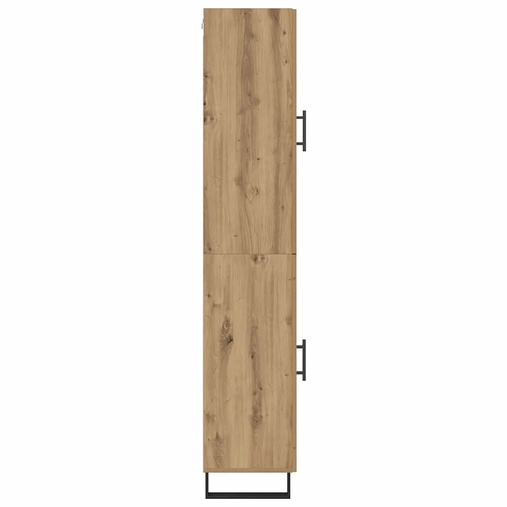 Credenza-Buffet-Armadio da cucina Rovere artigianale 34,5 x 34 x 180 cm 453394
