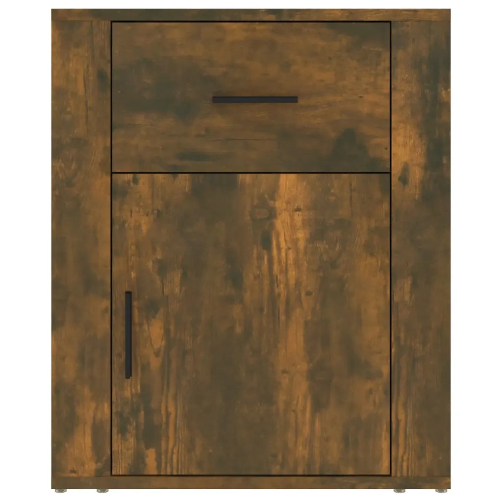 Comodino Rovere Fumo 50x36x60 cm Legno Multistrato cod mxl 30080