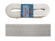 CINTINO PVC PER AVVOLGIBILI GRIGIO IN MATASSINE- - mt.5,5x mm.22h. in matassina - 1 matassa