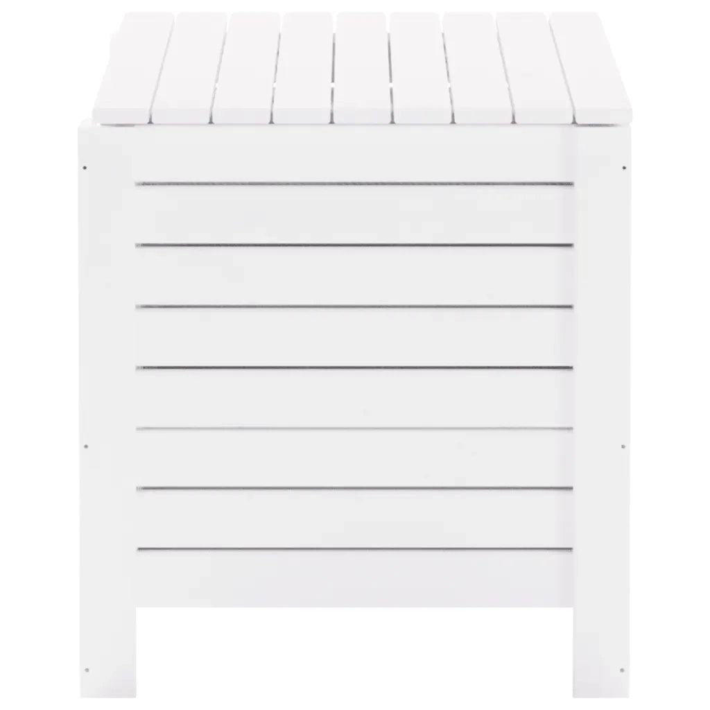 Contenitore con Coperchio RANA Bianco 80x49x54 cm Massello Pino 4002322