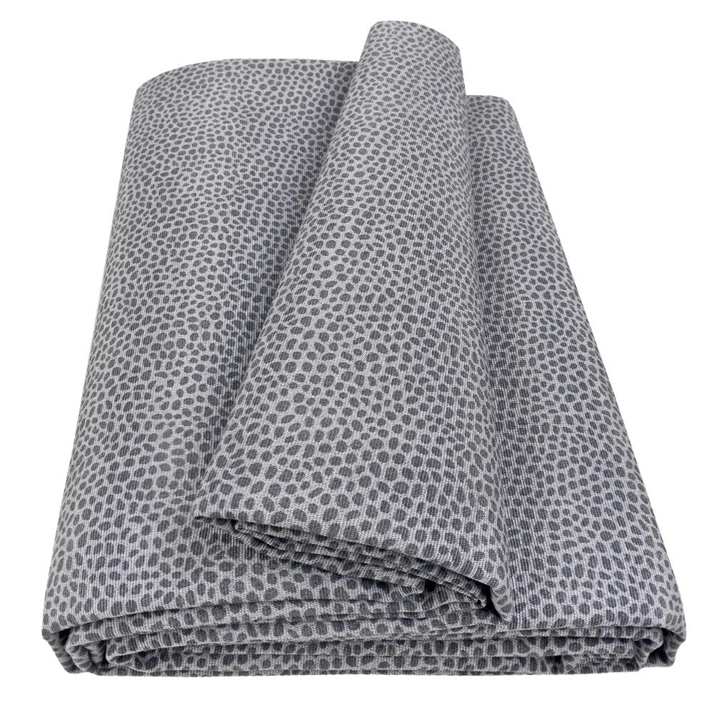 Tessuto Stoffa Cotone Loneta Maculato Cucito Rivestire Fodera Divani Sedie Cuscini 2,8x2 Mt Grigio