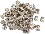 Viti a chiave Chicago per Scrapbooking - 50 pezzi - Verniciato - Accessori di fissaggio - Riparazione in pelle - Adatto per Scrapbooking - Viti a chiave a chiave