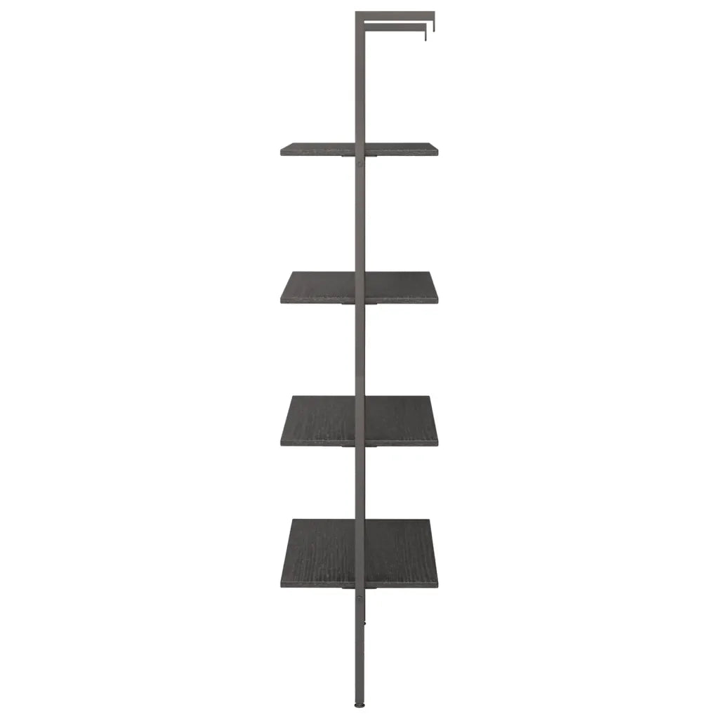 Scaffale Pendente a 4 Livelli Nero 64x35x152,5 cm 336384