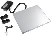 Ponderosità digitale da 300kg in ABS - Display LCD - Ponderale per pacchi - Nero