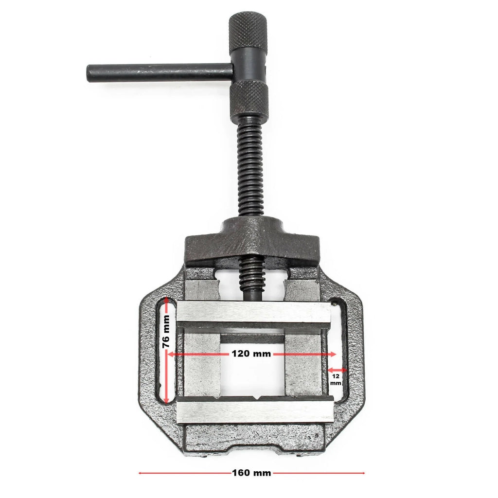 Morsa professionale per macchine utensili per foratura rettifica e fresatura utensile da officina 100 mm 16_0001659