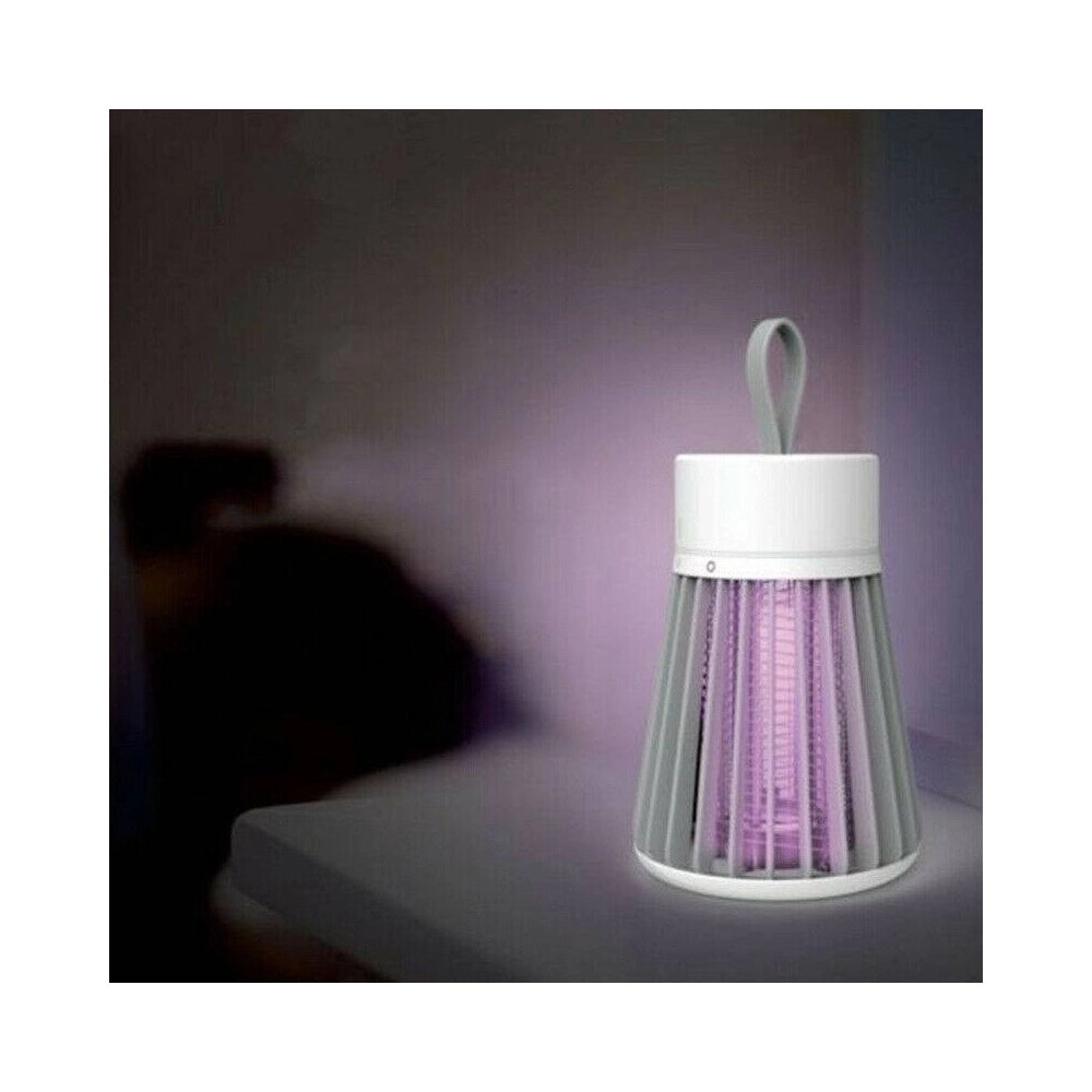 Trade Shop - Zanzariera Elettrica Led Repellente Da Campeggio Anti Zanzare Con Filo Usb -