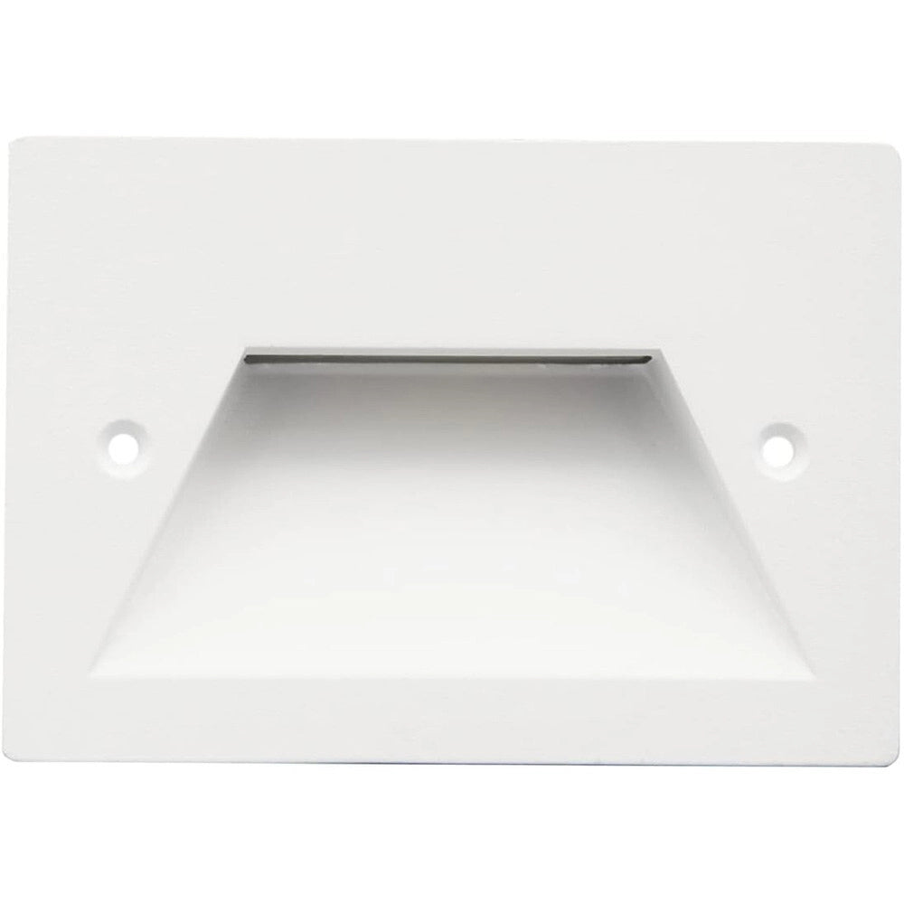 Trade Shop - Faretto Incasso Per Cassetta 503 Segnapasso 3w Tecnologia Cct Con Switch Ip65 Es49-3c - Bianco