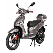 Bici Elettrica Scooter Velocipede Vitale Sport  35Ah 48V Batteria a Litio-Grigio Lucido