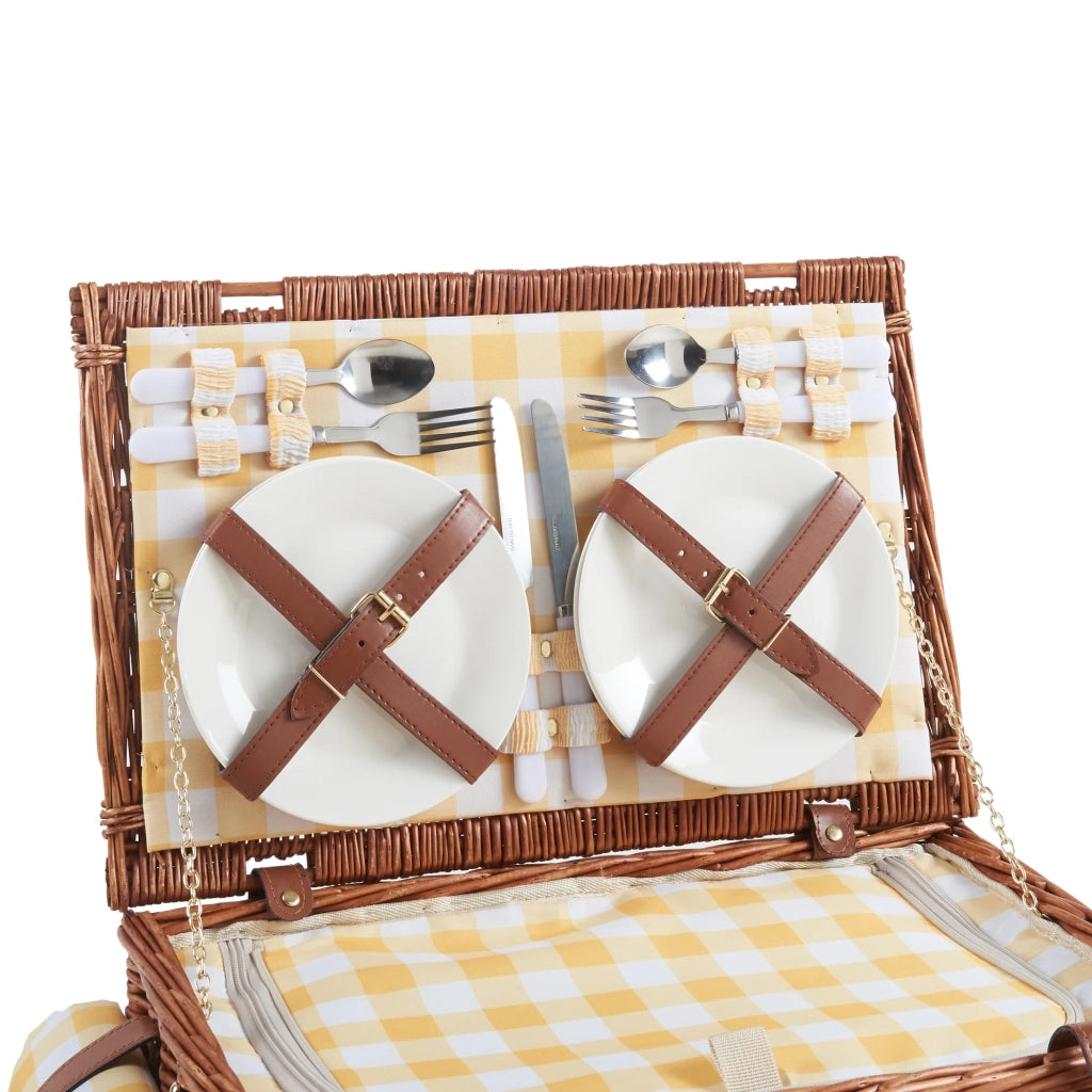 Cestino da picnic marrone per 4 persone 03_0010213
