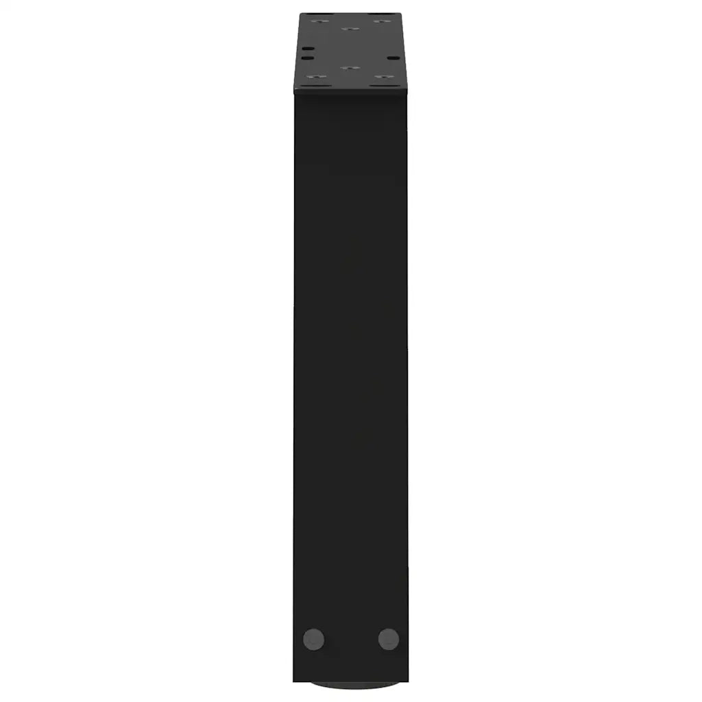 Gambe per Tavolino da Caffè a Forma di V 2 pz Nere 30x(30-31,3) cm Acciaio 4012520
