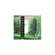 Trade Shop - 2x Termometro Di Precisione Adesivo Vetro Acquario Marino Dolce Acqua Terrario -