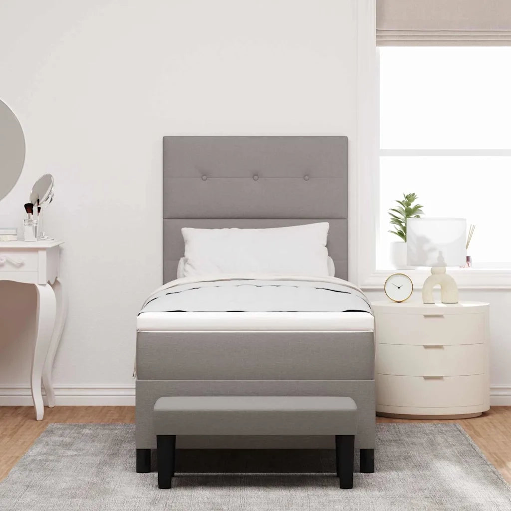 Letto a molle con materasso Talpa 100 x 200 cm Tessuto