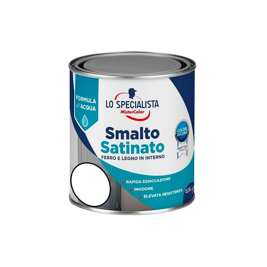 SM.ACQUA SAT 0.5 LT    LO SPECIALISTA Rosso
