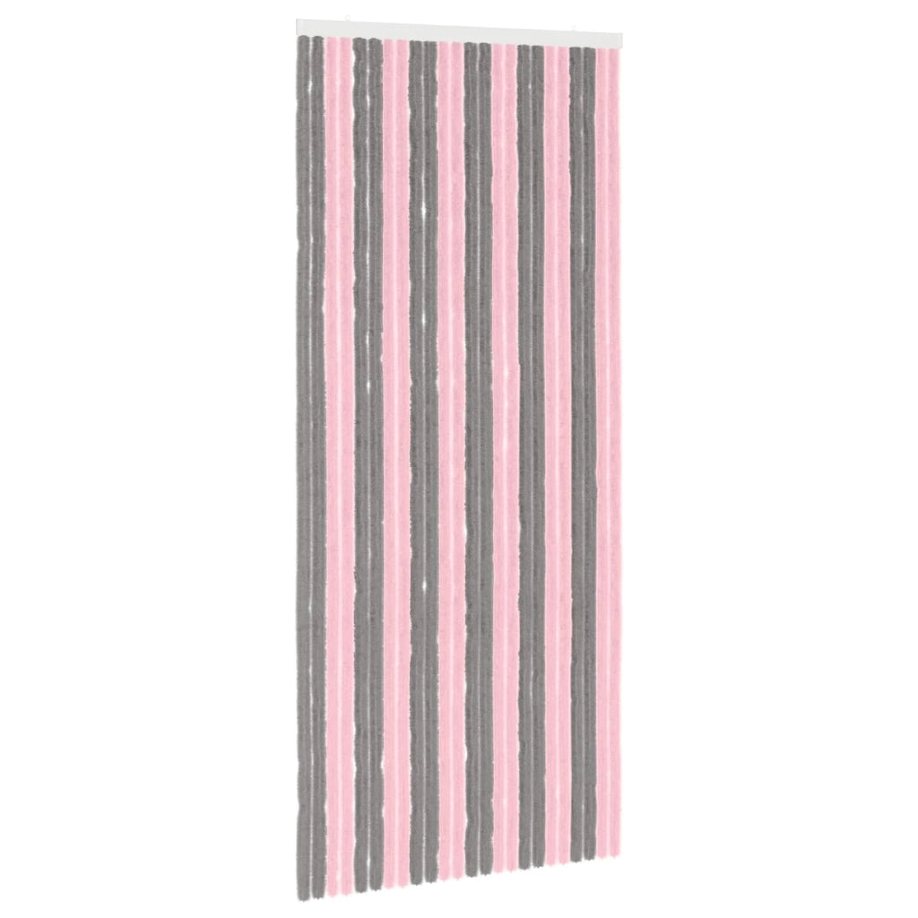Tenda per insetti in chenille Grigio Argento e Rosa 42034443