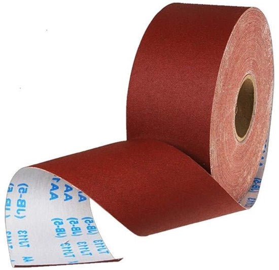 Rullo di schiuma abrasiva 1 metro, schiuma abrasiva per polire carta abrasiva e superfici curve, 80-800 micron.