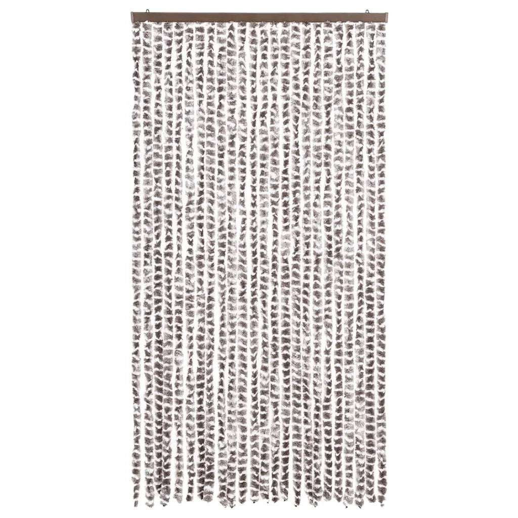 Zanzariera Grigio Talpa e Bianco 100x220 cm Ciniglia CFW5627875