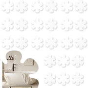 Strisce antiscivolo per doccia e bagno, 24 pezzi con striscia di sicurezza premium, mat mat per doccia, mat per bagno, strisce antiscivolo per una esperienza di bagno sicura, trasparente