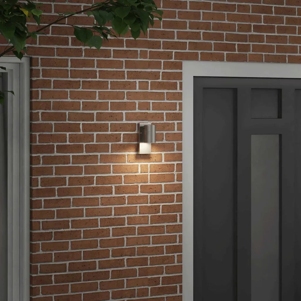 Lampada da Parete Esterna Argento 6,5 x 10,5 x 16 cm CFW1818686